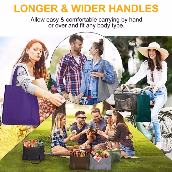 Wholesale Promotional Custom Shopping Non Woven Bag with Print Logo