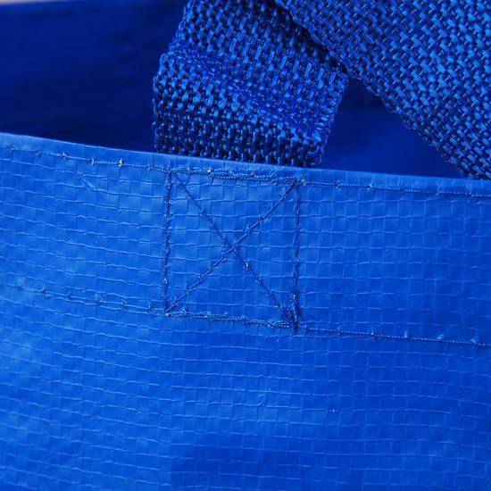 Bolsa laminada de tecido PP personalizado, sacola, sacola de compras reutilizável